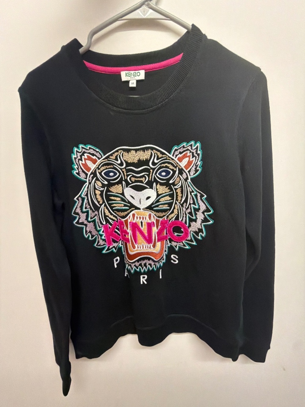 Kenzo black sweatshirt women’s size Medium
